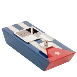 Cuban Flag Single Ashtray
