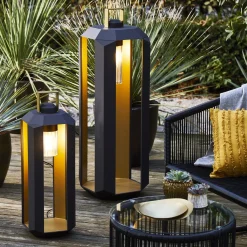 Cube Small Outdoor Lantern