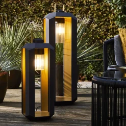Cube Small Outdoor Lantern
