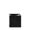 Cubo Small Black Ashtray by Bruno Munari