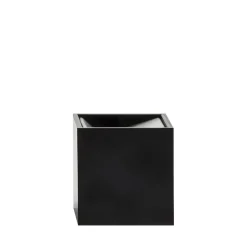 Cubo Small Black Ashtray by Bruno Munari