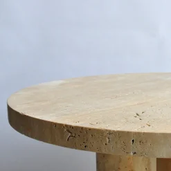 Cuddle Beige Travertine Coffee Table