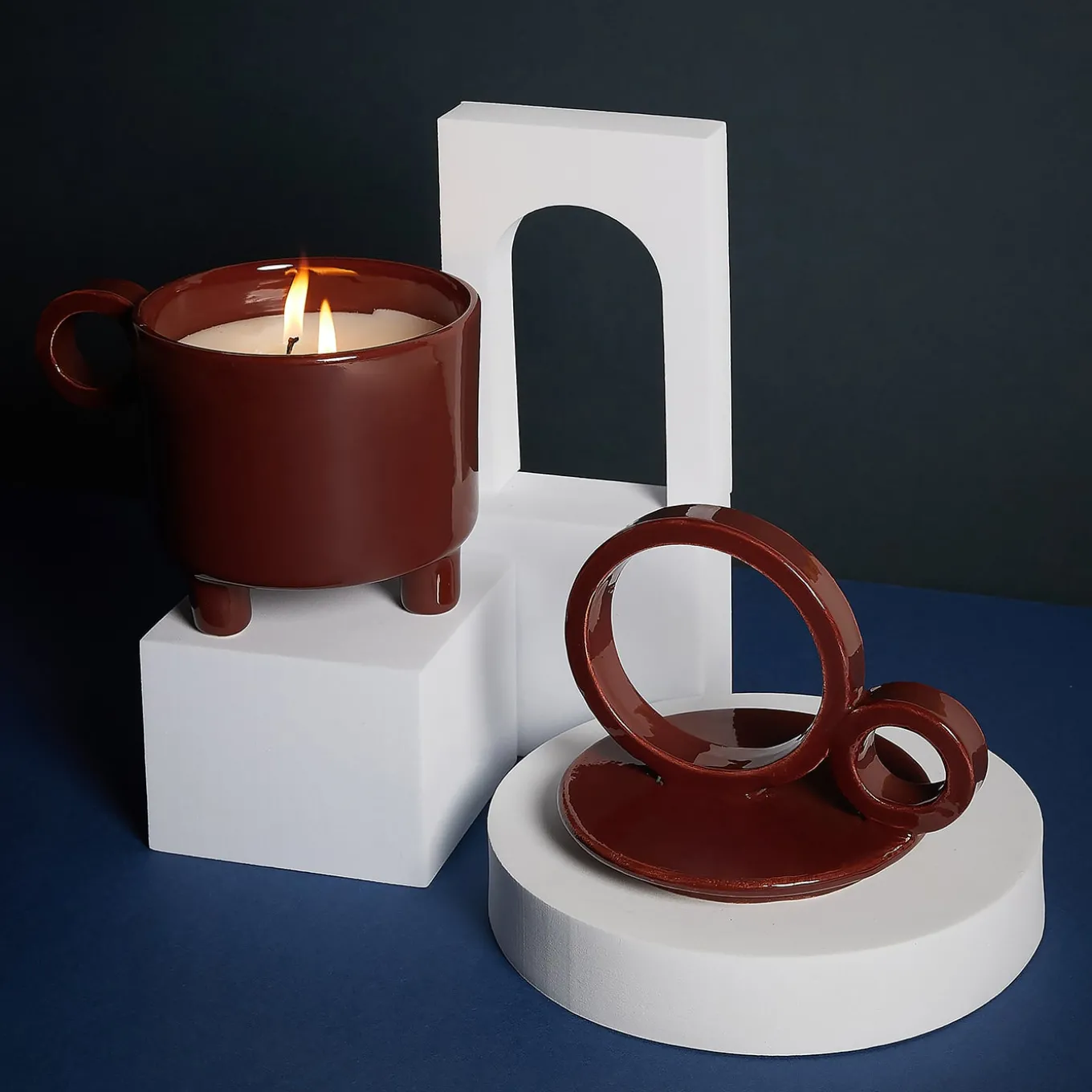 Cup Terra Ceramic Candle