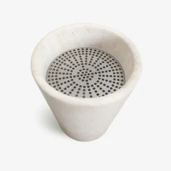 Current travertine Outdoor basin