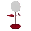 Custode Ruby Red Jewelry Stand with Mirror