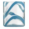 Cyrcus Esse Light-Blue and Transparent Murano Glass Tumbler Glass