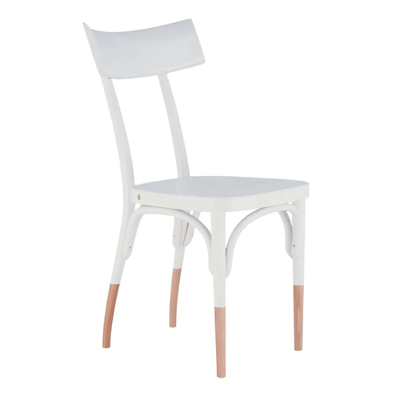 Czech White Chair by Hermann Czech