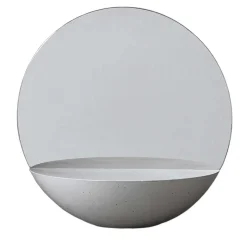 D30 Double-Sided Table Mirror in White