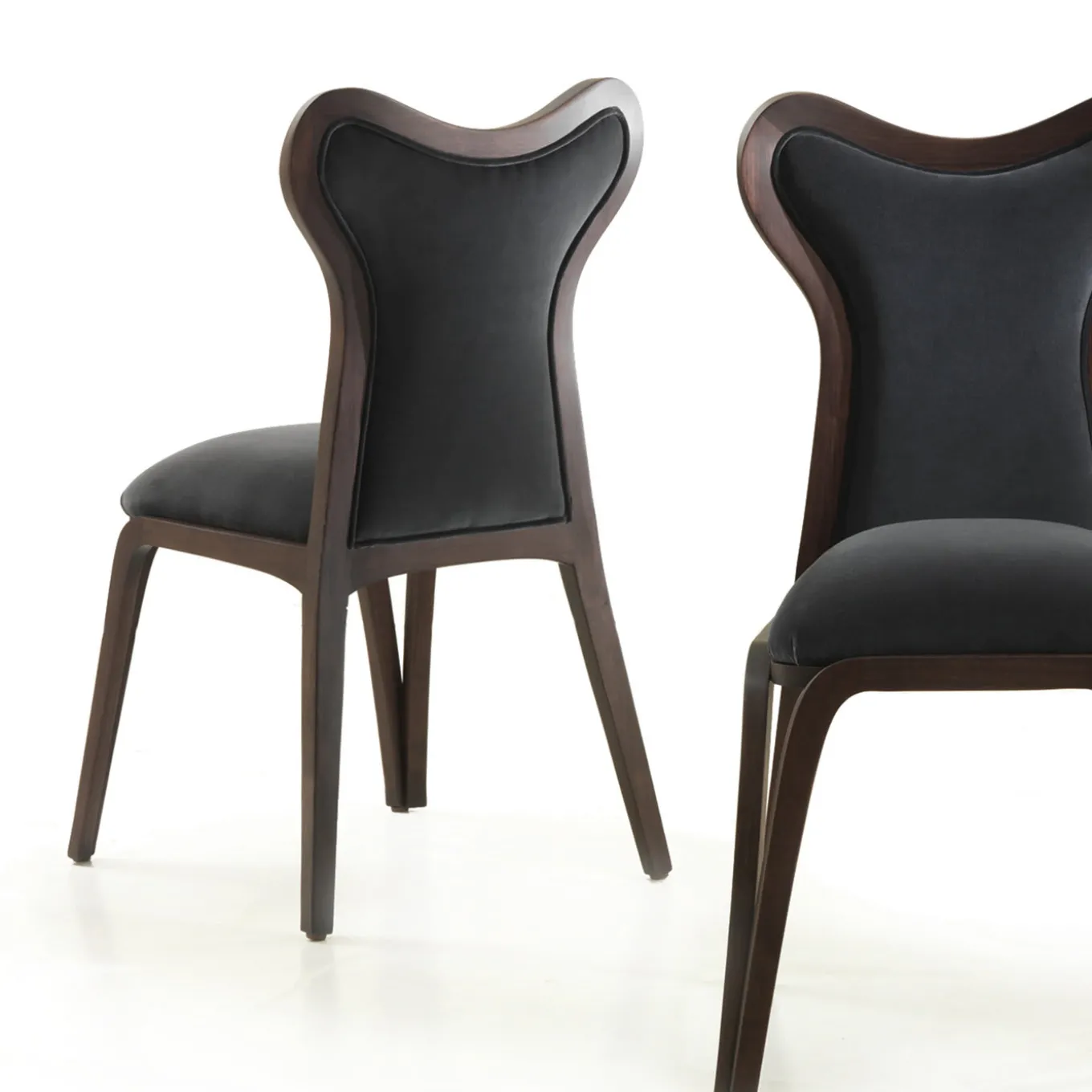 Daina-up Chair with Full Back by Nigel Coates