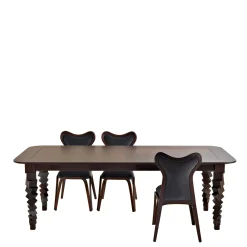 Daina-up Chair with Full Back by Nigel Coates