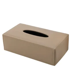 Daisy Seta Beige Rectangular Tissue Box