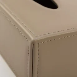 Daisy Seta Beige Rectangular Tissue Box