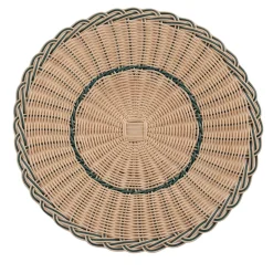 Dalia Blue and Natural Wicker Placeholder