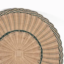 Dalia Blue and Natural Wicker Placeholder