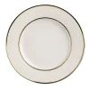 Damasco Set of 2 White & Gold Dinner Plates