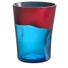 Dandy Red & Turquoise Glass by Stefano Marcato