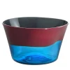 Dandy Small Coral & Blue Bowl by Stefano Marcato
