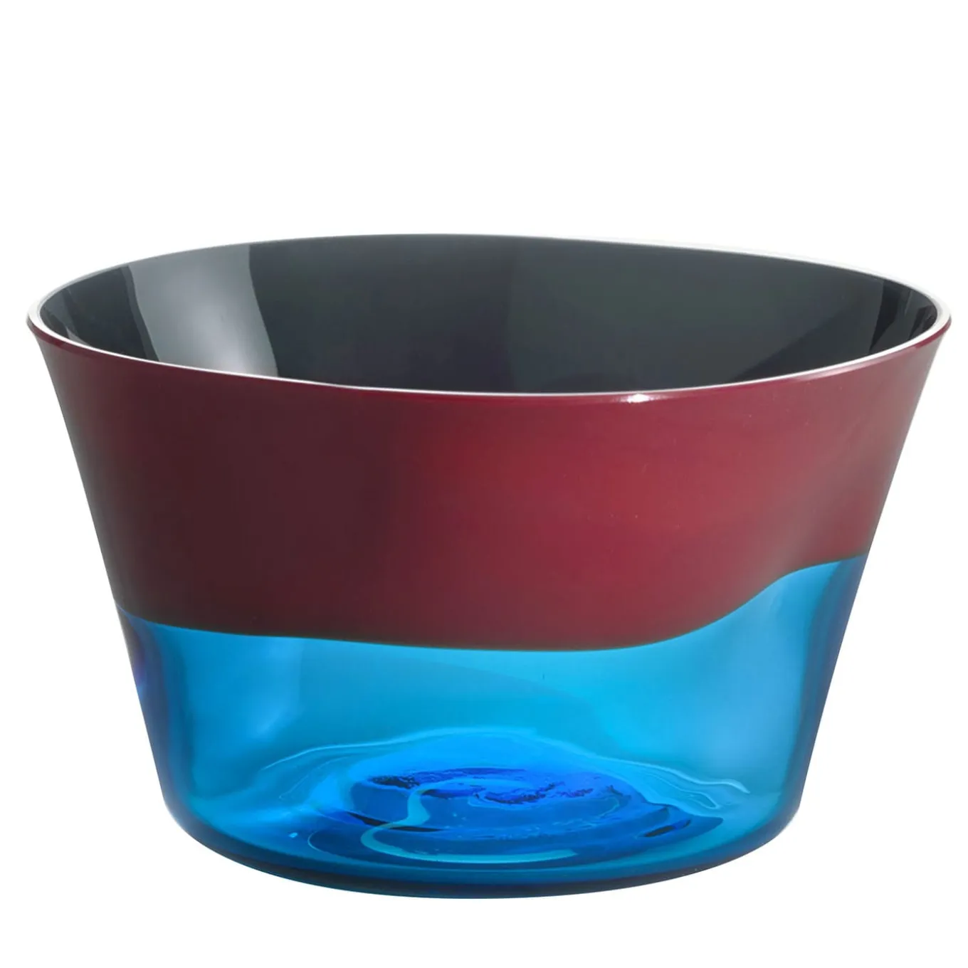 Dandy Small Coral & Blue Bowl by Stefano Marcato