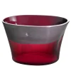 Dandy Small Gray & Cranberry Bowl by Stefano Marcato