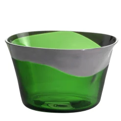 Dandy Small Gray & Green Bowl by Stefano Marcato