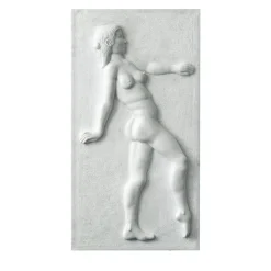 Danzatrice Low Relief in Carrara Marble