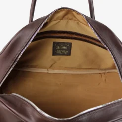 Dark Brown Double Bottom Bag