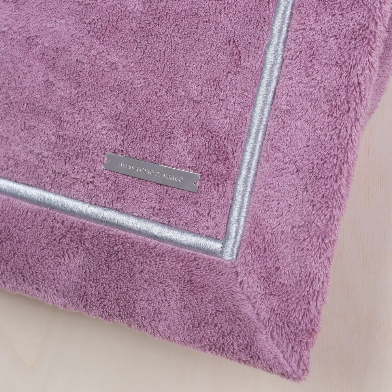 Dark Pink Beach Towel