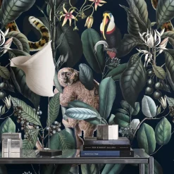 Dark Tropical Wild Jungle Wallpaper