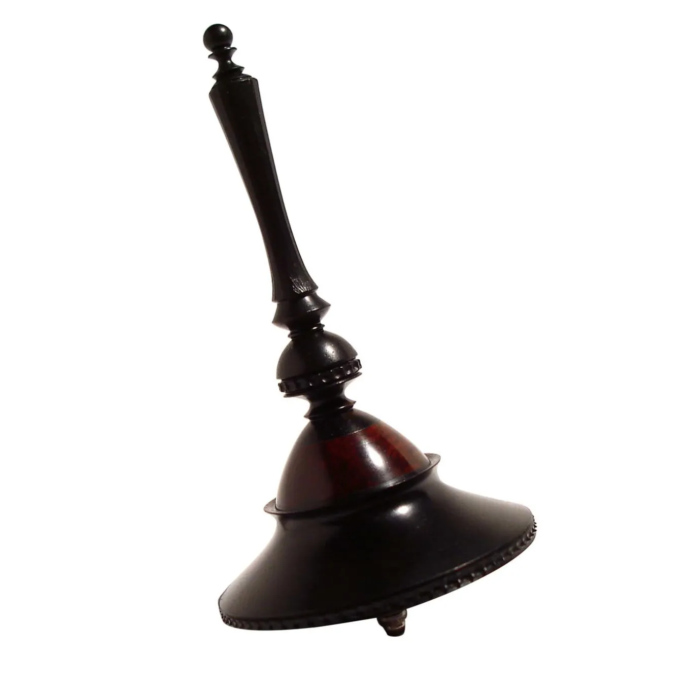 DarkStyle Spinning Top in Ebony and Snakewood