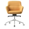 Darwin B Orange Castors Armchair