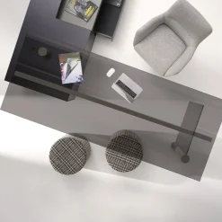 Darwin M Gray Fabric And Aluminium Base Office Chair