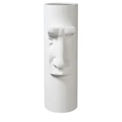 David Nose White Decorative Vase