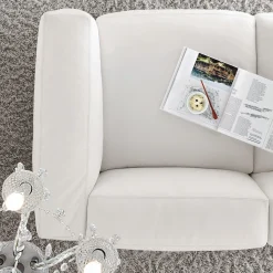 Daytona White Sofa by Giuseppe Bavuso