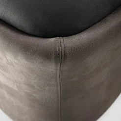 Dear Two-Tone Brown Pouf