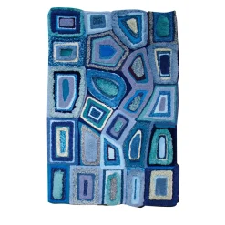 Deconstruction In Blue Tapestry