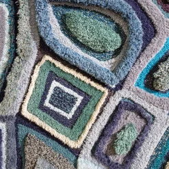 Deconstruction In Blue Tapestry