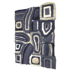 Deconstruction In Delft Blue Tapestry