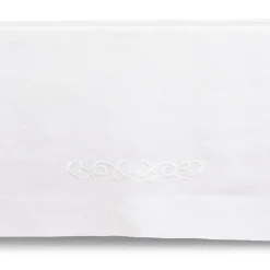 Decoro Embroidered White Tablecloth