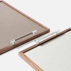 Dedalo Large White Tray Table