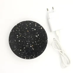 Deep Night Sky Corian Marble Base Small Wireless Charger