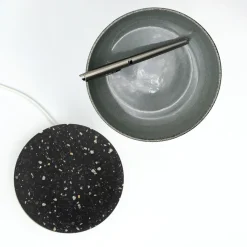 Deep Night Sky Corian Marble Base Small Wireless Charger