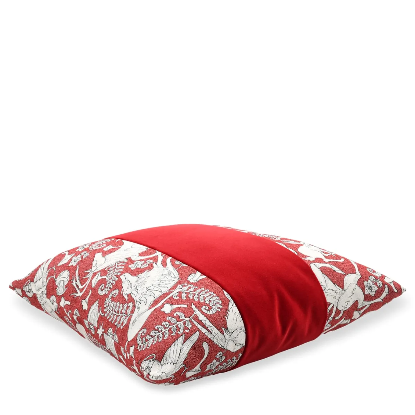 Degradè Montagna Magica jacquard fabric Carrè Cushion