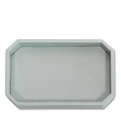 Del Monte Small Stintino Light Blue Leather Vide-Poche