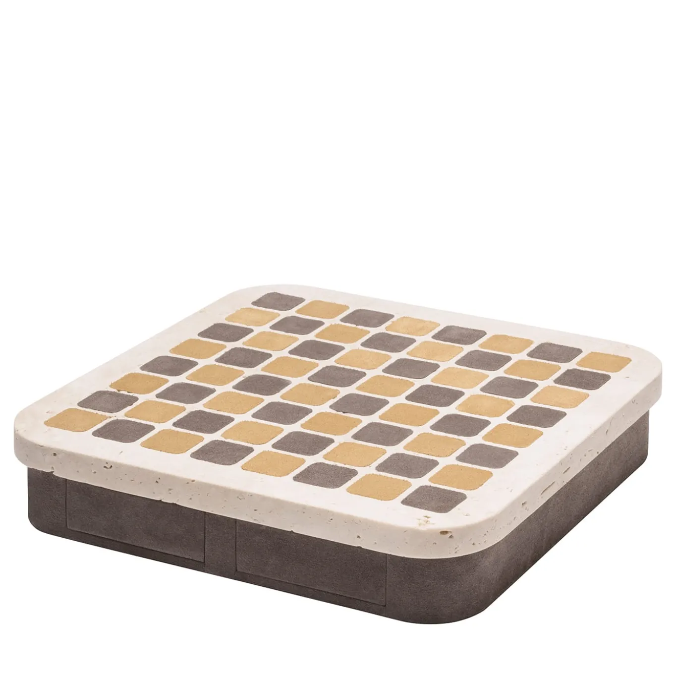 Delos Marble Chess Set - Travertino