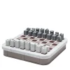 Delos Marble Chess Set - White
