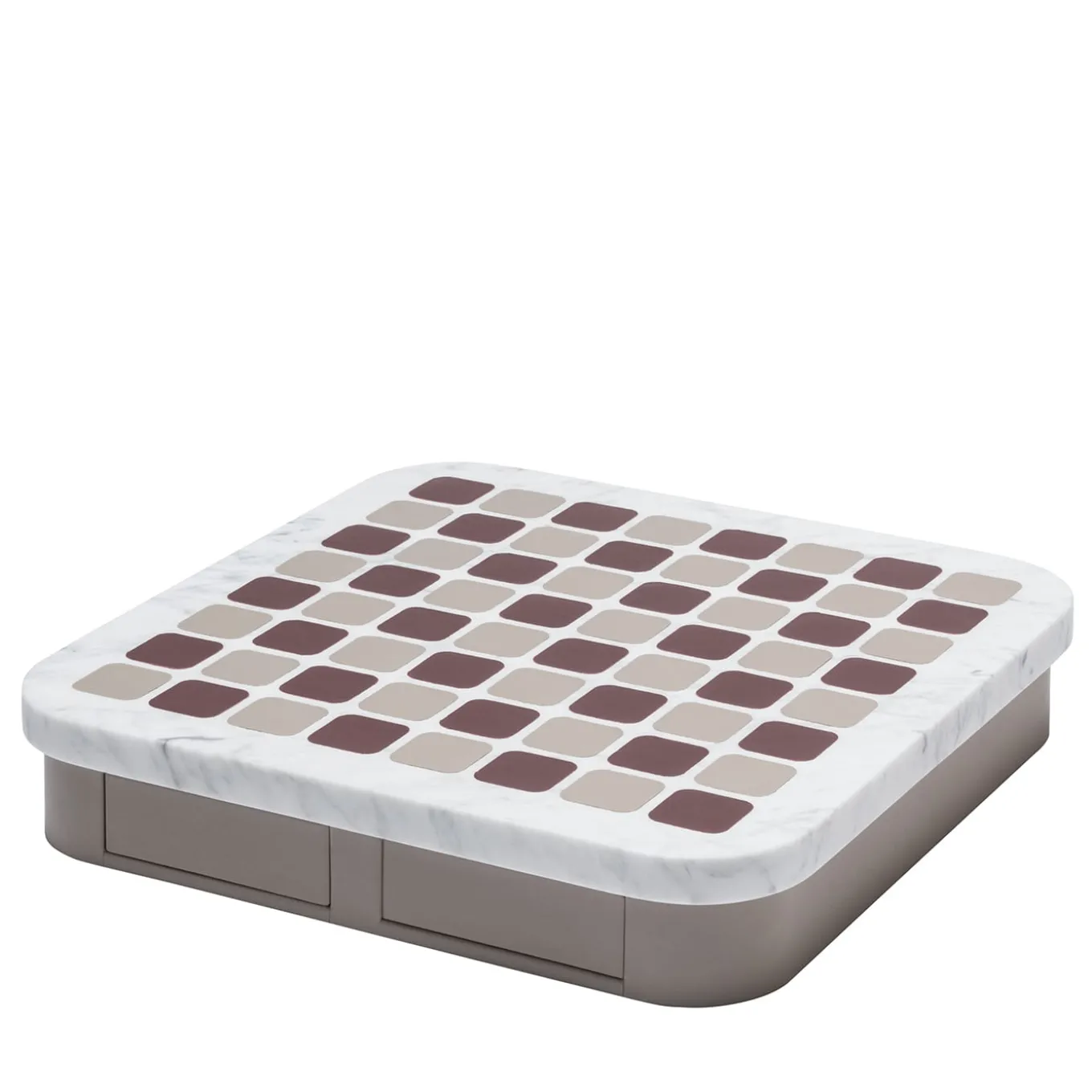 Delos Marble Chess Set - White