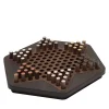 Delos Walnut Chinese Checkers