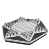 Delos White Marble Chinese Checkers
