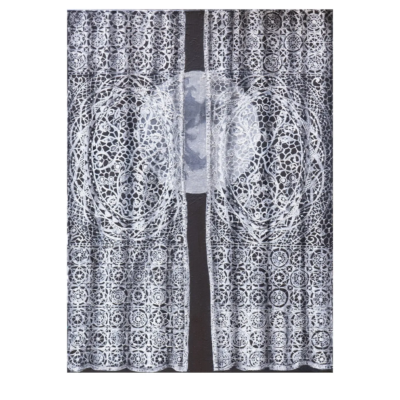 Dentro, La Luna Fuori Painting