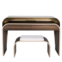 Derj Console and Desk with Bench